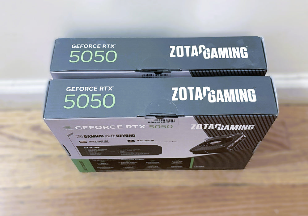 Zotac NVIDIA GeForce RTX 5050 Solo Single Fan 8GB GDDR6 PCIe 5.0 Graphics Card - for just $279.99! 
