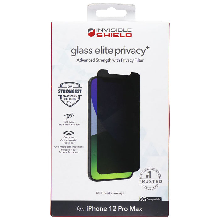 ZAGG InvisibleShield (Glass Elite Privacy+) Protector for iPhone 12 Pro Max - for just $14.95! 