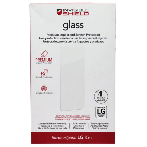 ZAGG InvisibleShield Glass Screen Protector for LG K41S Smartphones - for just $5.99! 