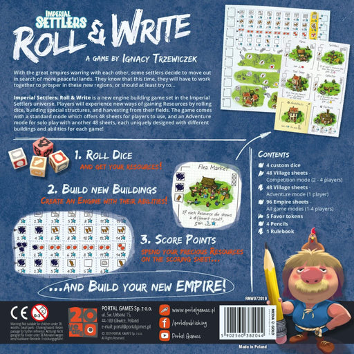 Imperial Settlers: Roll & Write - for just $29.99! 