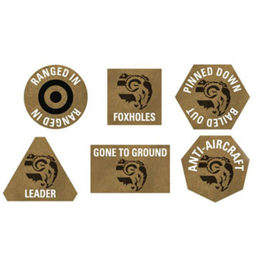 Flames of War: Italian Avanti Tokens - for just $10.50! 