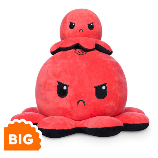 TeeTurtle Big Reversible Octopus: Red/Black (Big) - Premium Toys and Collectible - Just $39.99! Shop now at Retro Gaming of Denver