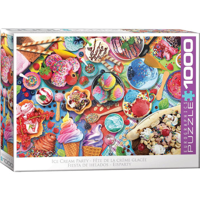 Ice Cream Party 1000 Piece Jigsaw Puzzle Eurographics - for just $21.99! 