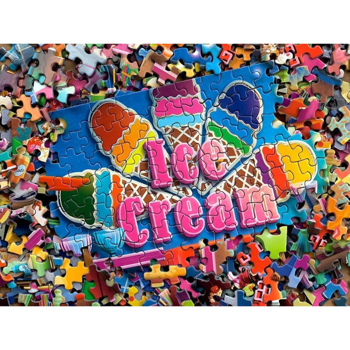 Ice Cream Shop 1000 Piece Jigsaw Puzzle Springbok - for just $19.99! 