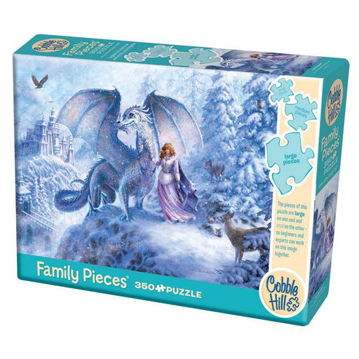 Ice Dragon 350 Piece Family Jigsaw Puzzle Cobble Hill - for just $17.99! 