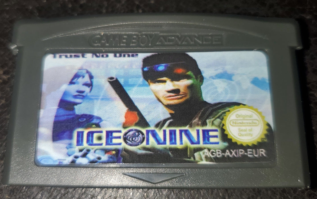 Ice Nine GBA Video Game Cartridge Nintendo Game Boy Advance 2005 - for just $11.50! 