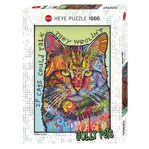 If Cats Could Talk Jolly Pets 1000 Piece Jigsaw Puzzle Heye - for just $29.99! 