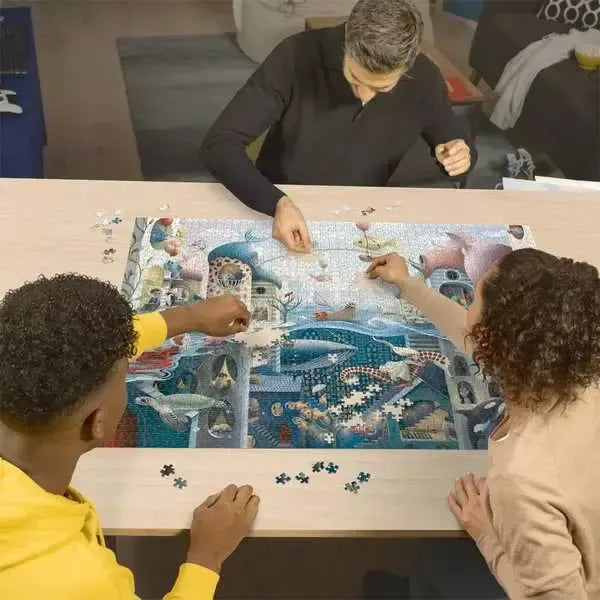 If Fish Could Walk by Demelsa Haughton 2000 Piece Jigsaw Puzzle Ravensburger - for just $39.99! 