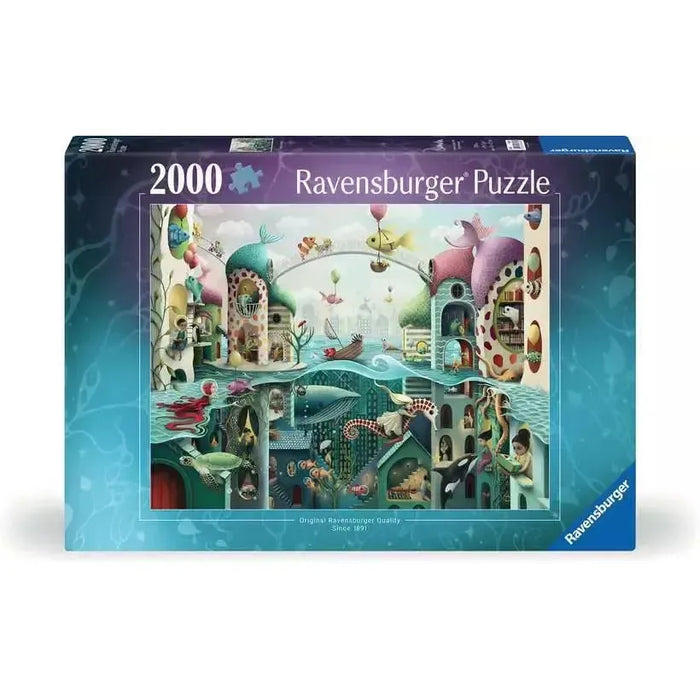 If Fish Could Walk by Demelsa Haughton 2000 Piece Jigsaw Puzzle Ravensburger - for just $39.99! 