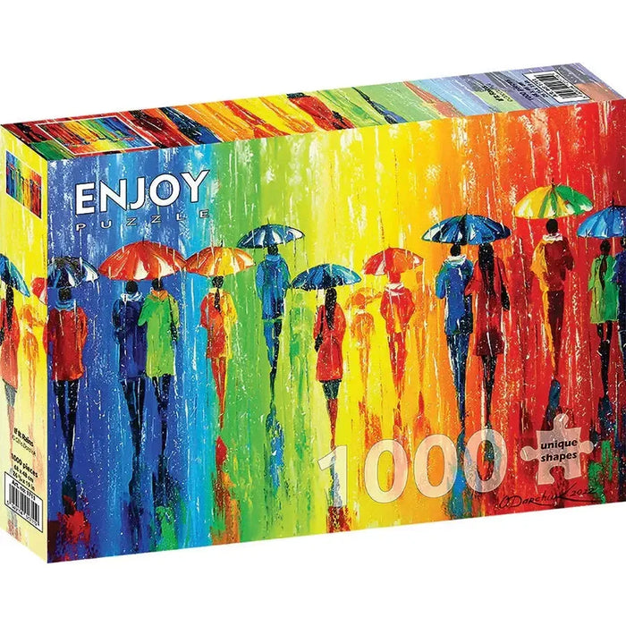If It Rains 1000 Piece Jigsaw Puzzle Enjoy - for just $24.99! 