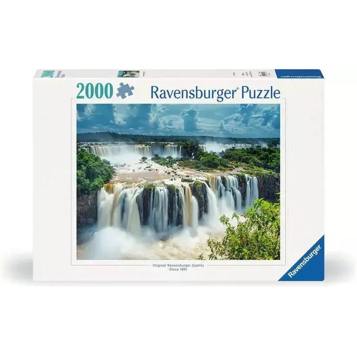 Iguazu Waterfalls, Brazil 2000 Piece Jigsaw Puzzle Ravensburger - for just $39.99! 