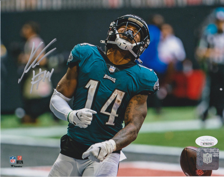 Kenneth Gainwell First Touchdown Philadelphia Eagles Autographed Football Photo - JSA Authenticated - for just $19! 