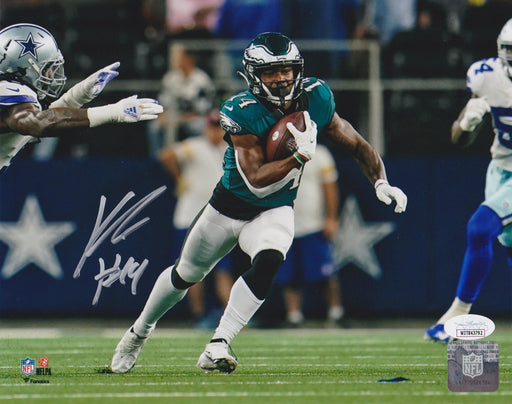 Kenneth Gainwell v. Cowboys Philadelphia Eagles Autographed Football Photo - for just $19! 