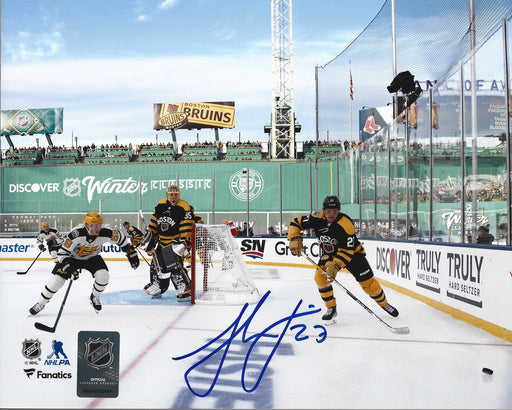 Hampus Lindholm 2023 Winter Classic Fenway Park Green Monster Boston Bruins 8x10 Autographed Photo - for just $59.99! 