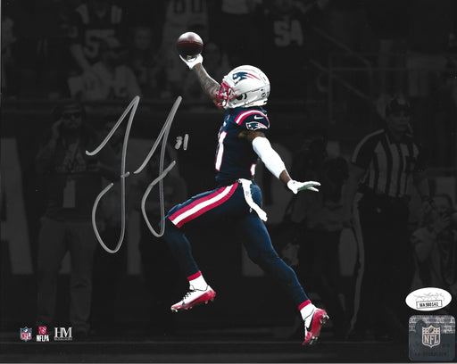 Jonathan Jones Interception Return New England Patriots Autographed 11" x 14" Football Photo - for just $29! 