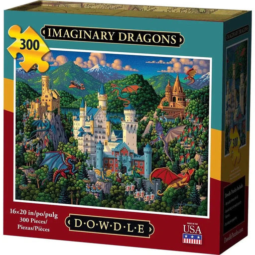 Imaginary Dragons 300 Piece Jigsaw Puzzle Dowdle - for just $19.99! 