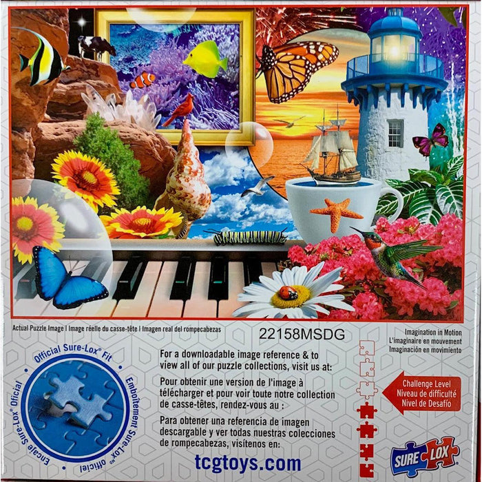 Imagination in Motion Puzzler's Choice 500 Piece Jigsaw Puzzle Sure Lox - for just $14.99! 