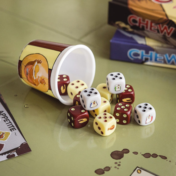 CHEW: Mother Cluckin' Bucket of Chicken Dice (RPG Supplement) - for just $19.99! 