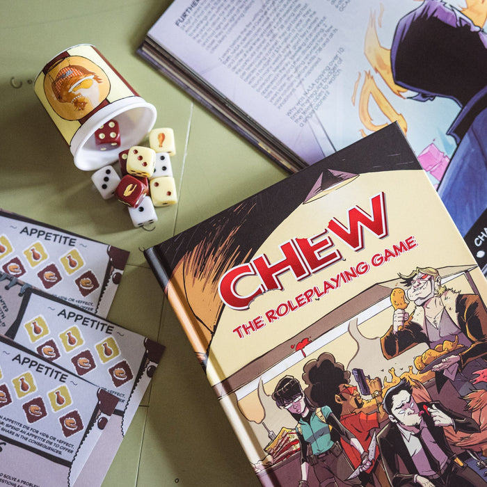 CHEW: The Roleplaying Game (RPG Book + PDF) - for just $19.99! 