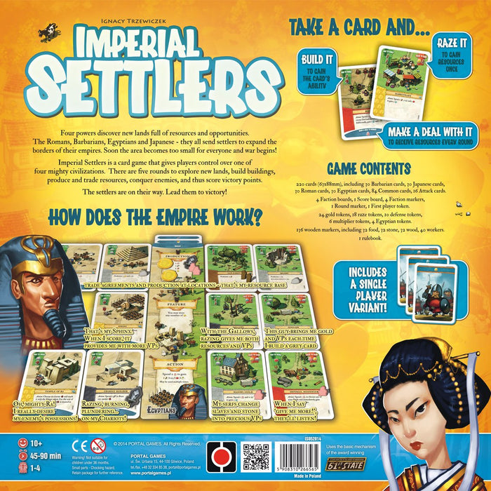 Imperial Settlers - for just $55! 