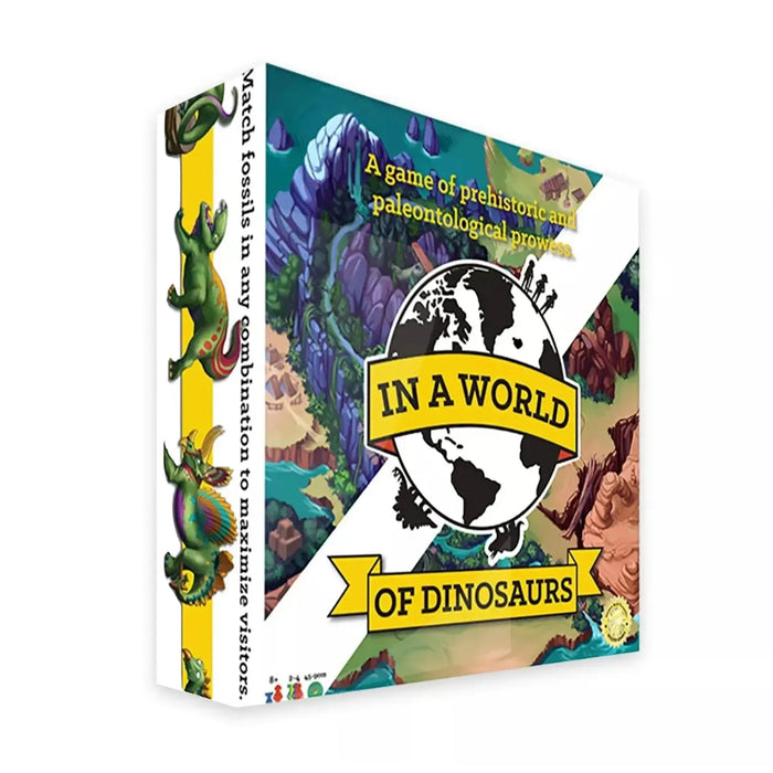 In a World of Dinosaurs - Board Game of Prehistoric & Paleontological Prowess - for just $89.99! 