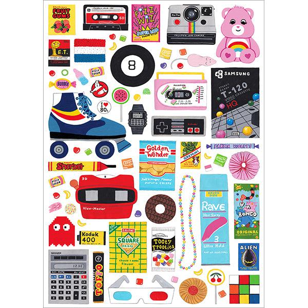 In the 80's 1000 Piece Jigsaw Puzzle Happily - for just $29.99! 