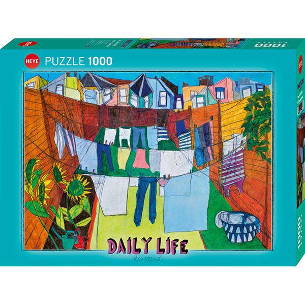 In the Courtyard Daily Life 1000 Piece Jigsaw Puzzle Heye - for just $29.99! 