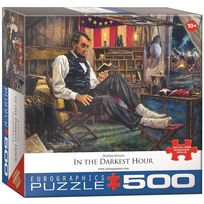 In the Darkest Hour 500 Piece Jigsaw Puzzle Eurographics - for just $17.99! 