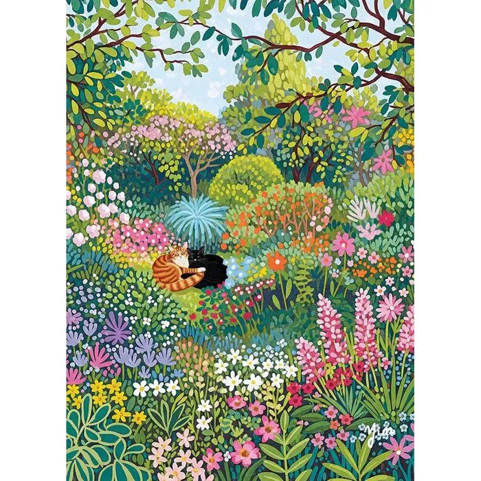 In the Garden 1000 Piece Jigsaw Puzzle Cobble Hill - for just $19.99! 