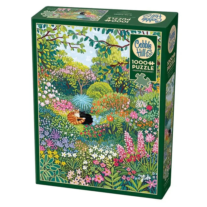 In the Garden 1000 Piece Jigsaw Puzzle Cobble Hill - for just $19.99! 