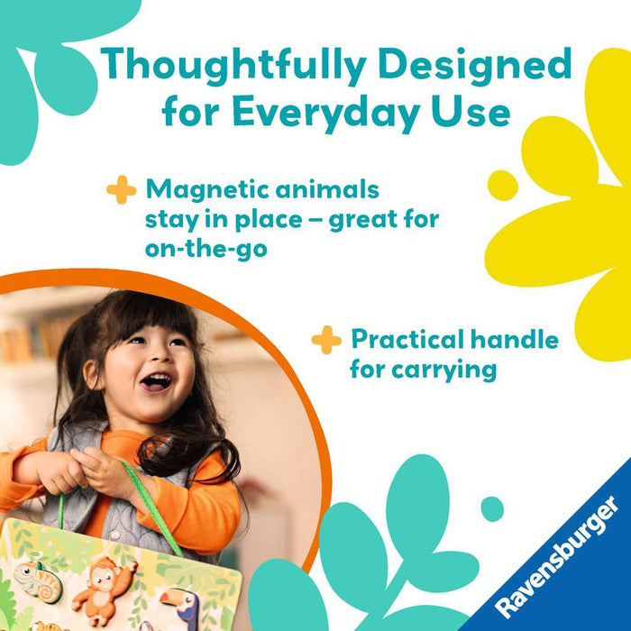 In the Jungle - Wooden Touch & Play Puzzle for Toddlers Ravensburger - for just $24.99! 