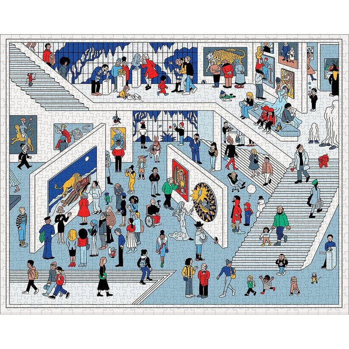 In the Museum 1000 Piece Jigsaw Puzzle PA Press - for just $19.99! 