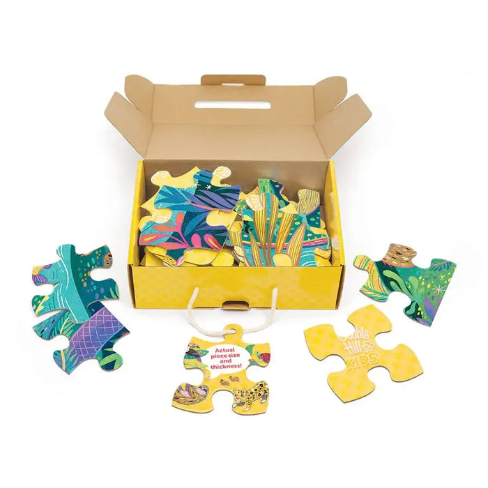 In the Rainforest 35 Piece Floor Jigsaw Puzzle Cobble Hill - for just $19.99! 
