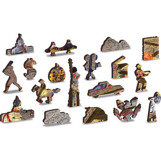 In the Toyshop 1000 Piece Wood Jigsaw Puzzle Wooden City - for just $49.99! 