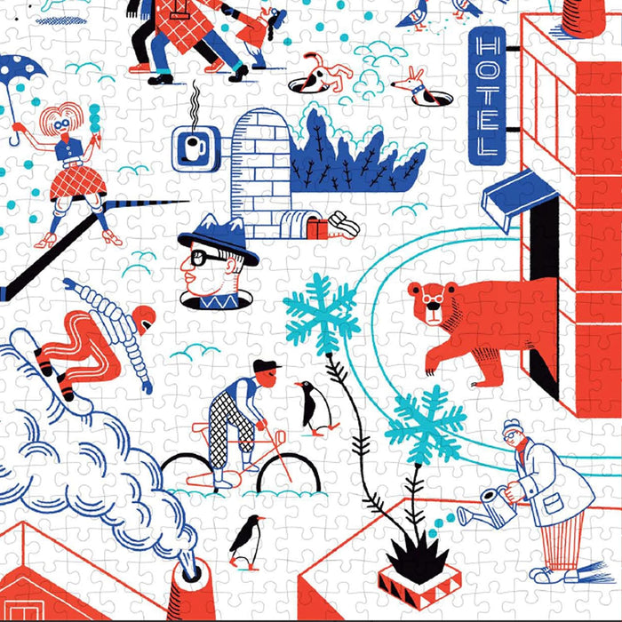 In the Winter 1000 Piece Jigsaw Puzzle PA Press - for just $19.99! 