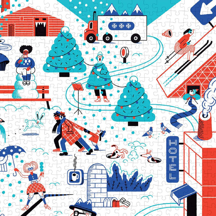 In the Winter 1000 Piece Jigsaw Puzzle PA Press - for just $19.99! 