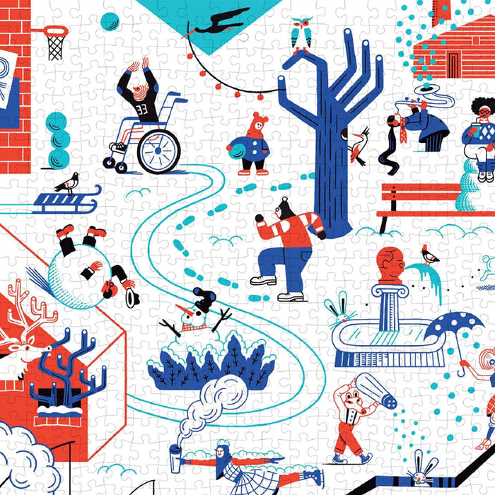 In the Winter 1000 Piece Jigsaw Puzzle PA Press - for just $19.99! 