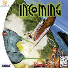 Front cover view of Incoming - Sega Dreamcast