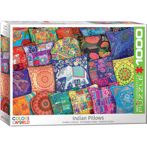 Indian Pillows 1000 Piece Jigsaw Puzzle Eurographics - for just $19.99! 