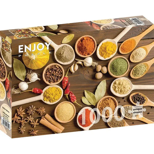 Indian Spices 1000 Piece Jigsaw Puzzle Enjoy - for just $24.99! 