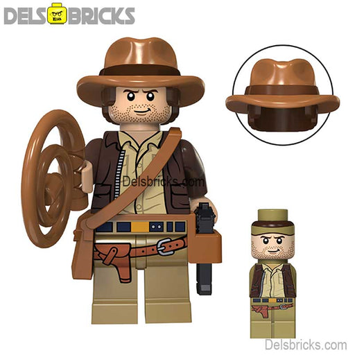 Indiana Jones | Lego Minifigures Custom Toys (New) - Premium Minifigures - Just $3.99! Shop now at Retro Gaming of Denver