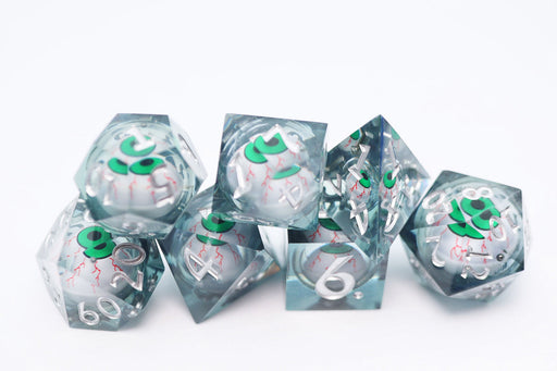 Sharp Edge Moving Eye RPG Dice Set - Inkshot - for just $54.99! 
