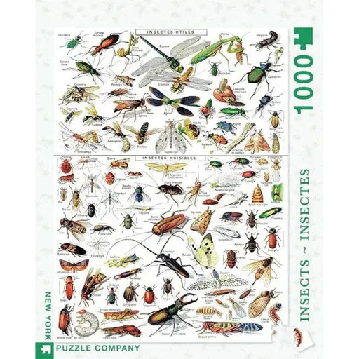 Insects 1000 Piece Jigsaw Puzzle NYPC - for just $28.99! 