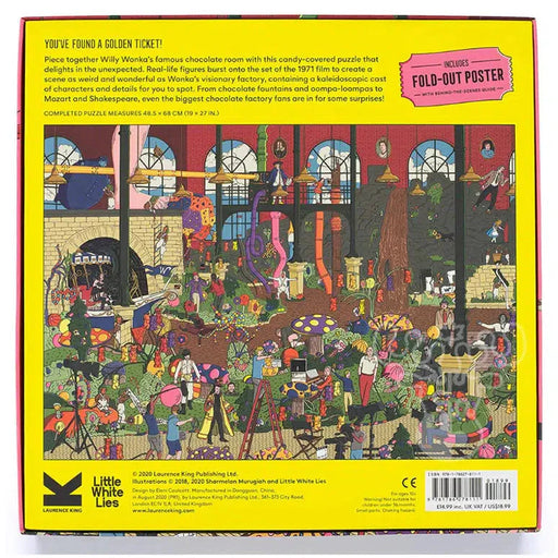 Inside the Chocolate Factory 1000 Piece Jigsaw Puzzle Laurence King - for just $24.99! 