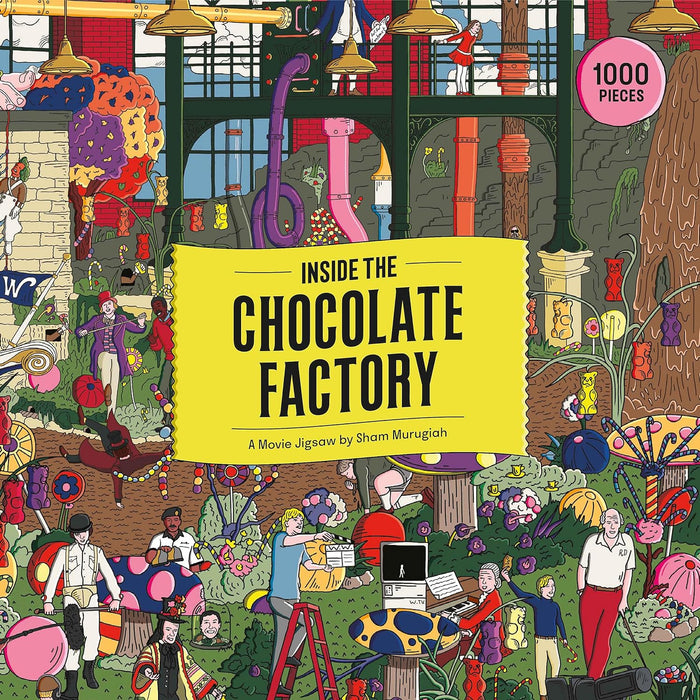 Inside the Chocolate Factory 1000 Piece Jigsaw Puzzle Laurence King - for just $24.99! 