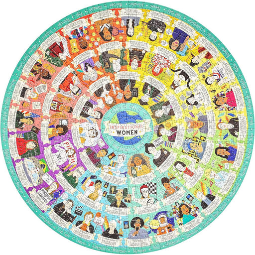 Inspirational Women 1000 Piece Round Jigsaw Puzzle Ridley - for just $19.99! 