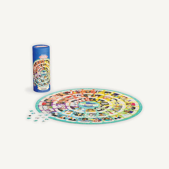 Inspirational Women 1000 Piece Round Jigsaw Puzzle Ridley - for just $19.99! 