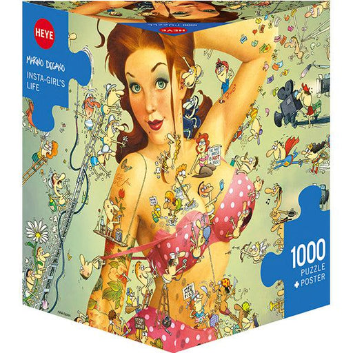 Insta-Girl's Life 1000 Piece Jigsaw Puzzle Heye - for just $29.99! 