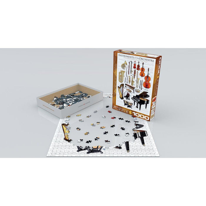 Instruments of the Orchestra 1000 Piece Jigsaw Puzzle Eurographics - for just $19.99! 