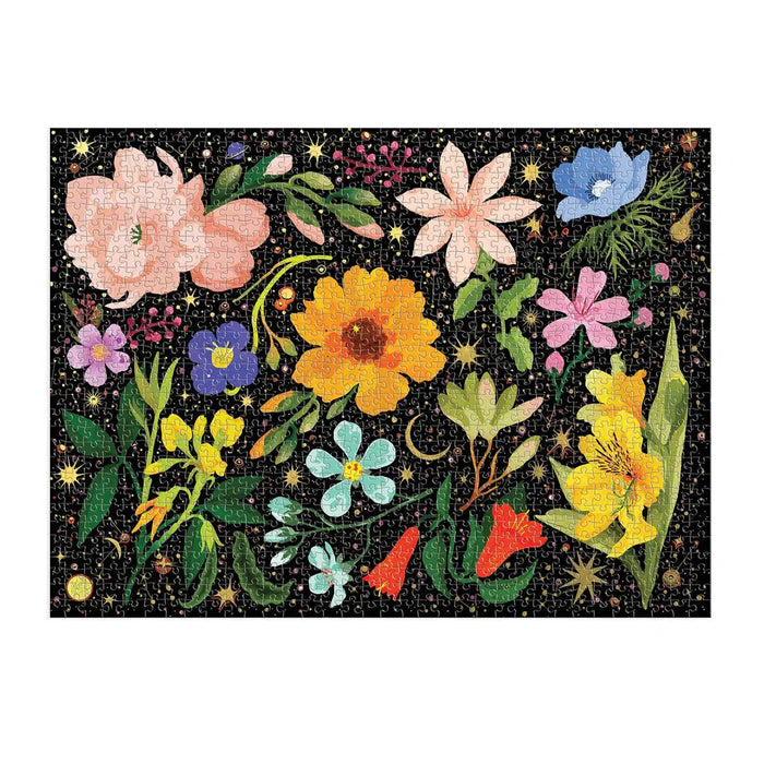 Intergalactic Flora 1000 Piece Jigsaw Puzzle Galison - for just $19.99! 